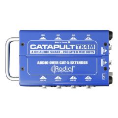 Radial Catapult TX4M - Multipaire émetteur 4 XLR niveau micro - Vue 1