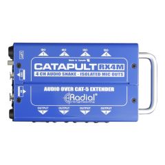 Radial Catapult RX4M - Multipaire récepteur 4 XLR niveau micro - Vue 1