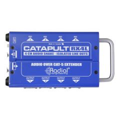 Radial Catapult RX4L - Multipaire récepteur 4 XLR niveau ligne - Vue 1