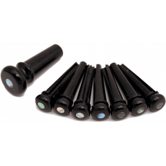 C.F. Martin & Co Set de chevilles noires, point nacre - Vue 1