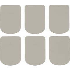 BG Protège-becs petits transparents 0,9 mm (6 pcs) - Vue 1