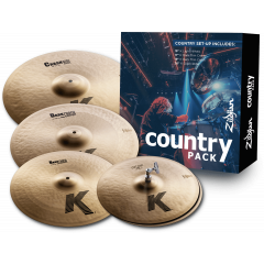 Zildjian Pack K Country 15"- 17"- 19"- 20" - Vue 1