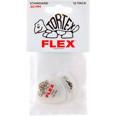 Dunlop Tortex Flex 0,50mm sachet de 12 - Vue 1