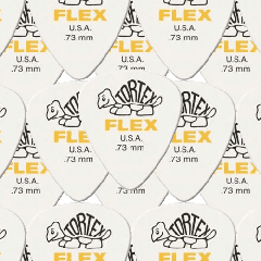 Dunlop Tortex Flex 0,73mm sachet de 72 - Vue 1