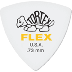Dunlop Tortex Flex Triangle 0,73mm sachet de 72 - Vue 1