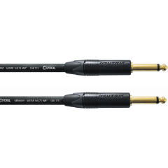 Cordial Câble guitare jack droit 3 m - Vue 1