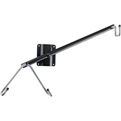 K&M 16295 Support mural pour guitare électrique - Vue 1