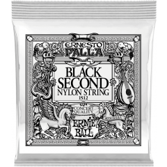 Ernie Ball Ernesto palla nylon 2e noir - Vue 1