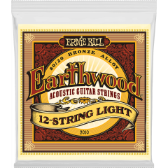 Ernie Ball Earthwood 80/20 bronze light /12 cordes 9-46 - Vue 1