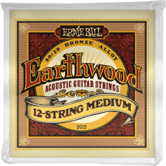 Ernie Ball Earthwood 80/20 bronze medium /12 cordes 11-52 - Vue 1