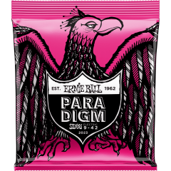 Ernie Ball Paradigm super slinky 9-42 - Vue 1