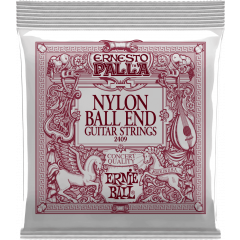 Ernie Ball Ernesto palla nylon noir-métal doré - Vue 1