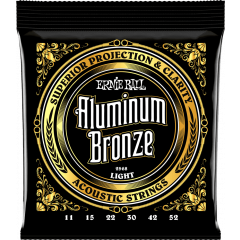 Ernie Ball Aluminium bronze light 11-52 - Vue 1
