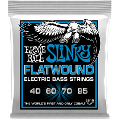 Ernie Ball Extra Slinky flatwound 40-95 - Vue 1