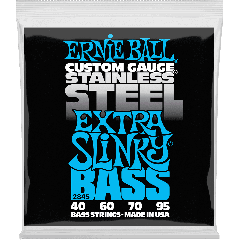 Ernie Ball Slinky stainless steel 40-95 - Vue 1