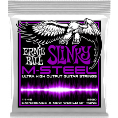 Ernie Ball Slinky m-steel 11-48 - Vue 1