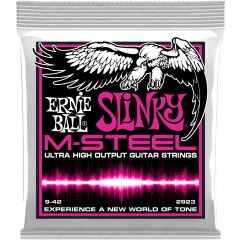 Ernie Ball Slinky m-steel 9-42 - Vue 1