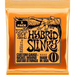 Ernie Ball Hybrid slinky 9-46 - pack de 3 - Vue 1
