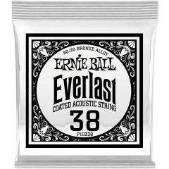Ernie Ball Everlast coated 80/20 br onze 38 - Vue 1