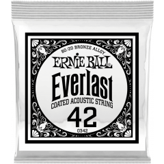 Ernie Ball Everlast coated 80/20 br onze 42 - Vue 1