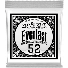 Ernie Ball Everlast coated 80/20 br onze 52 - Vue 1