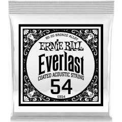 Ernie Ball Everlast coated 80/20 br onze 54 - Vue 1