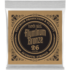 Ernie Ball Aluminium bronze 26 - Vue 1