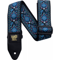 Ernie Ball Sangle jacquard indigo orchid - Vue 1