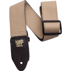 Ernie Ball Sangle cuir italien beige - Vue 1