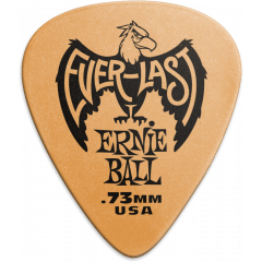 Ernie Ball Mediators everlast sachet de 12 orange 0,73mm - Vue 1