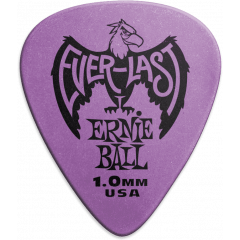 Ernie Ball Mediators everlast sachet de 12 violet 1mm - Vue 1