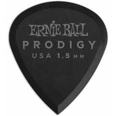 Ernie Ball Mediators prodigy sachet de 6 noir mini 1,5mm - Vue 1