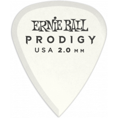 Ernie Ball Mediators prodigy sachet de 6 blanc standard 2mm - Vue 1