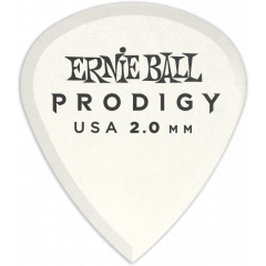 Ernie Ball Mediators prodigy sachet de 6 blanc mini 2mm - Vue 1