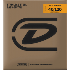 Dunlop Filés plats short scale 5 cordes 40-120 - Vue 1