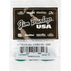 Dunlop Flow Jumbo Grip 2,00mm sachet de 12 - Vue 1