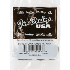 Dunlop Flow Jumbo Grip 3,00mm sachet de 12 - Vue 1
