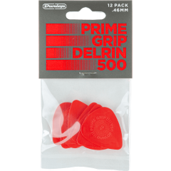 Dunlop Delrin 500 Prime Grip 0,46mm sachet de 12 - Vue 1
