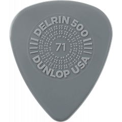 Dunlop Delrin 500 Prime Grip 0,71mm sachet de 72 - Vue 1