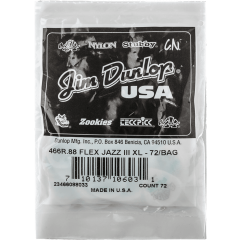 Dunlop Tortex Flex Jazz III XL 0,88mm sachet de 72 - Vue 1