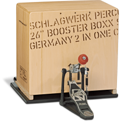 Schlagwerk BCCOM Booster Boxx et plateau support - Vue 1