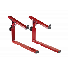 K&M 18811 Support de second clavier rouge - Vue 1