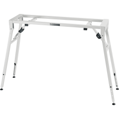 K&M Support de clavier blanc - Vue 1