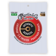 C.F. Martin & Co Authentic Treated, Extra Light, 92/8 - Vue 1