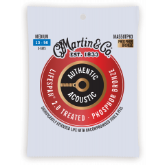 C.F. Martin & Co Pack de 3, Medium, 92/8 - Vue 1