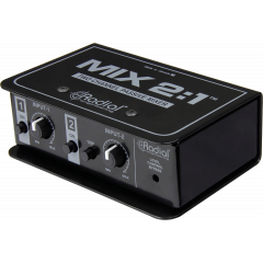 Radial Mix 2:1 - mélangeur sommateur 2 canaux - Vue 1