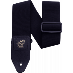 Ernie Ball Sangle stretch noir - Vue 1