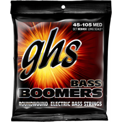GHS M3045X Bass Boomers Extra Long Scale Medium 45-105 - Vue 1