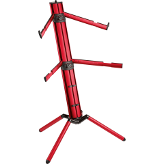 K&M 18860 Support de clavier "Spider Pro" rouge - Vue 1