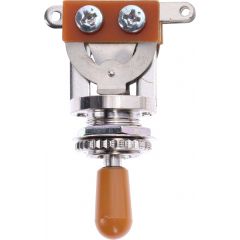 ESP SELECTEUR 3P.LP NICKEL BOUT.AMBR SEL125NI-A - Vue 1